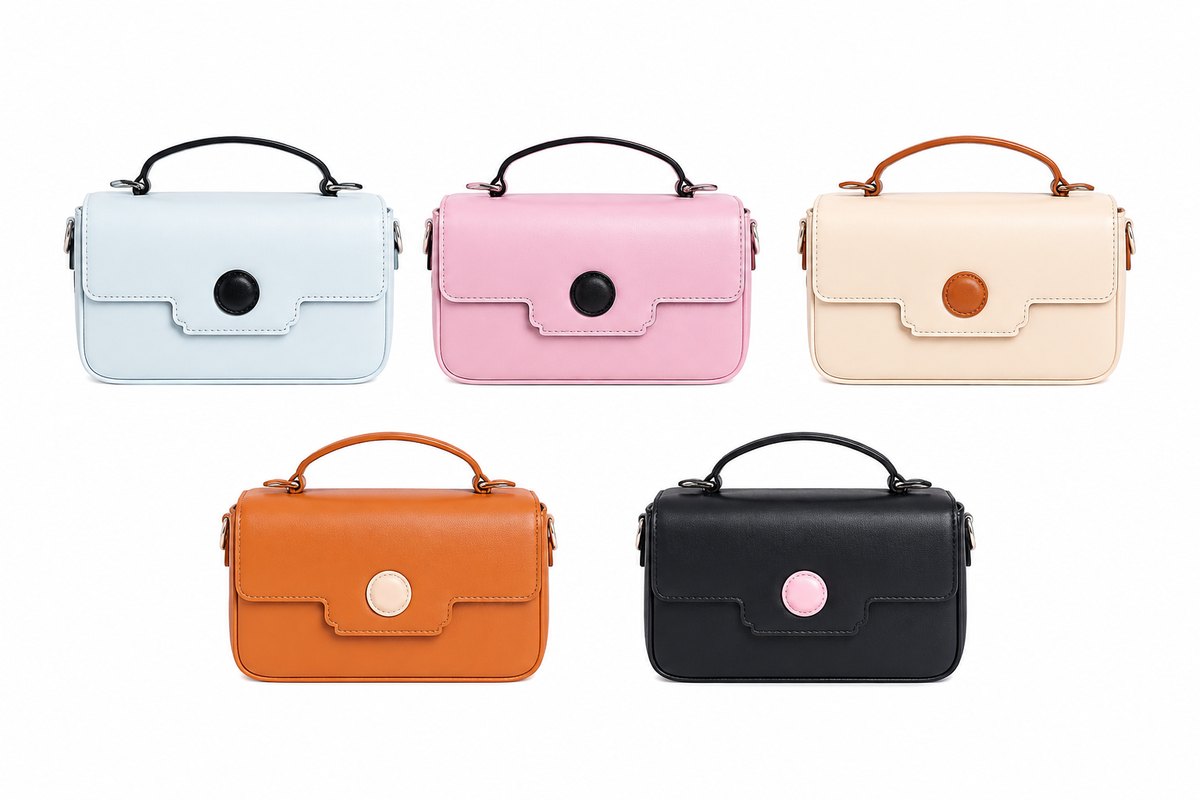 Dot Satchel Crossbody