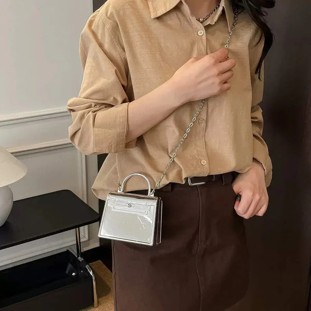 Metalic Her Crossbody - Bagsberry.pk