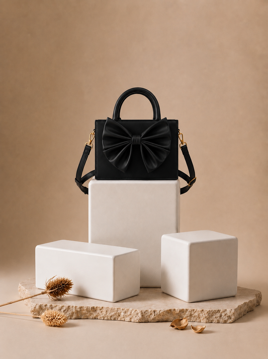 bow handbag