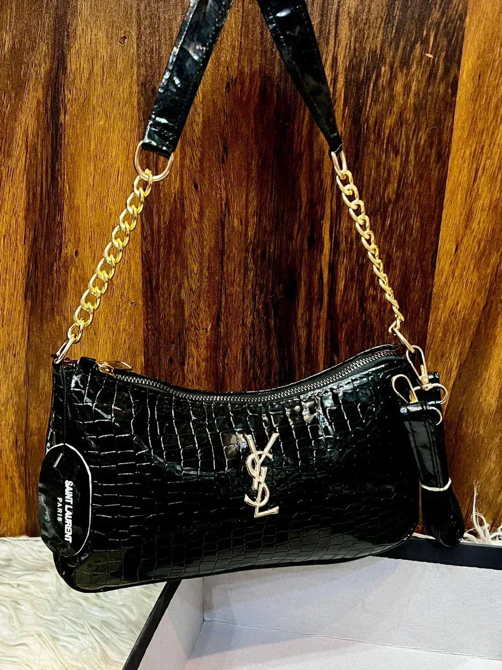 Imperial Croc Crossbody - Bagsberry.pk