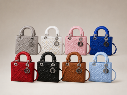 Chic Embossed Mini Handbag