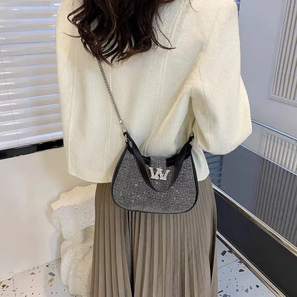 Rhines stone Crossbody - Bagsberry.pk