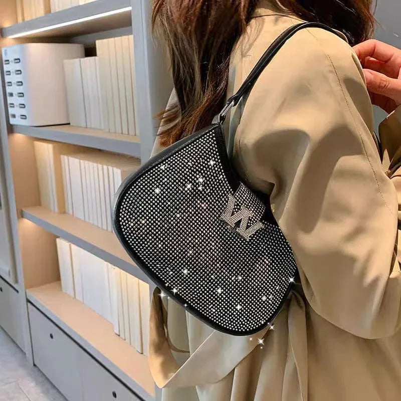 Rhines stone Crossbody - Bagsberry.pk