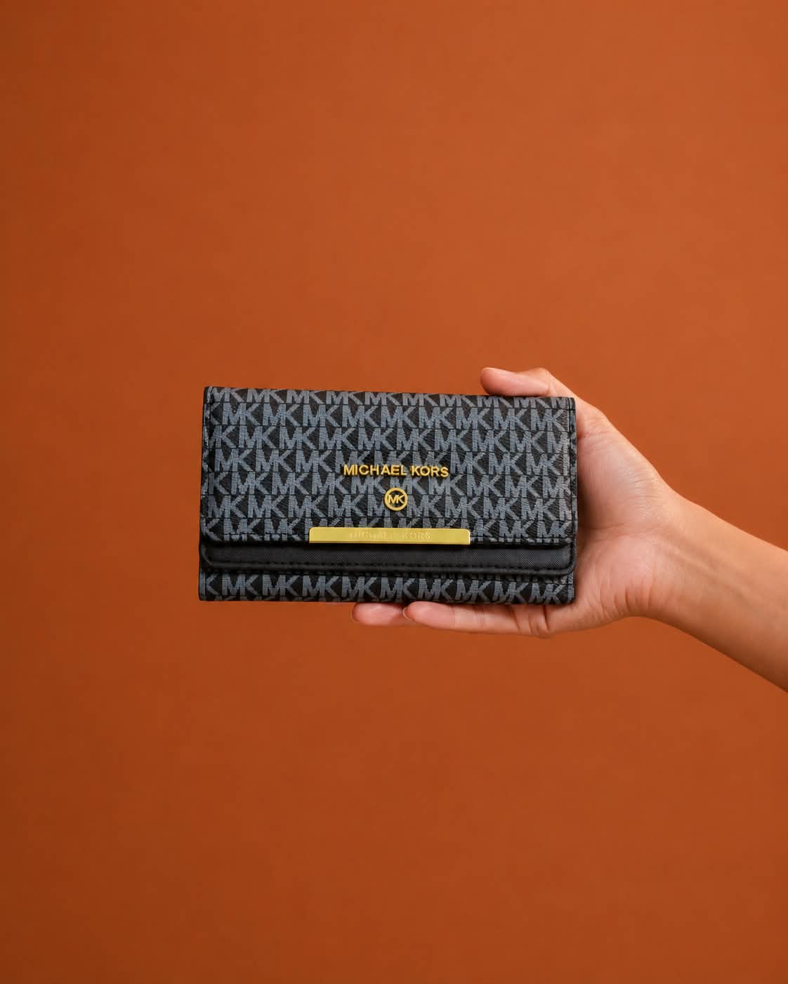 Long Quilted Wallet