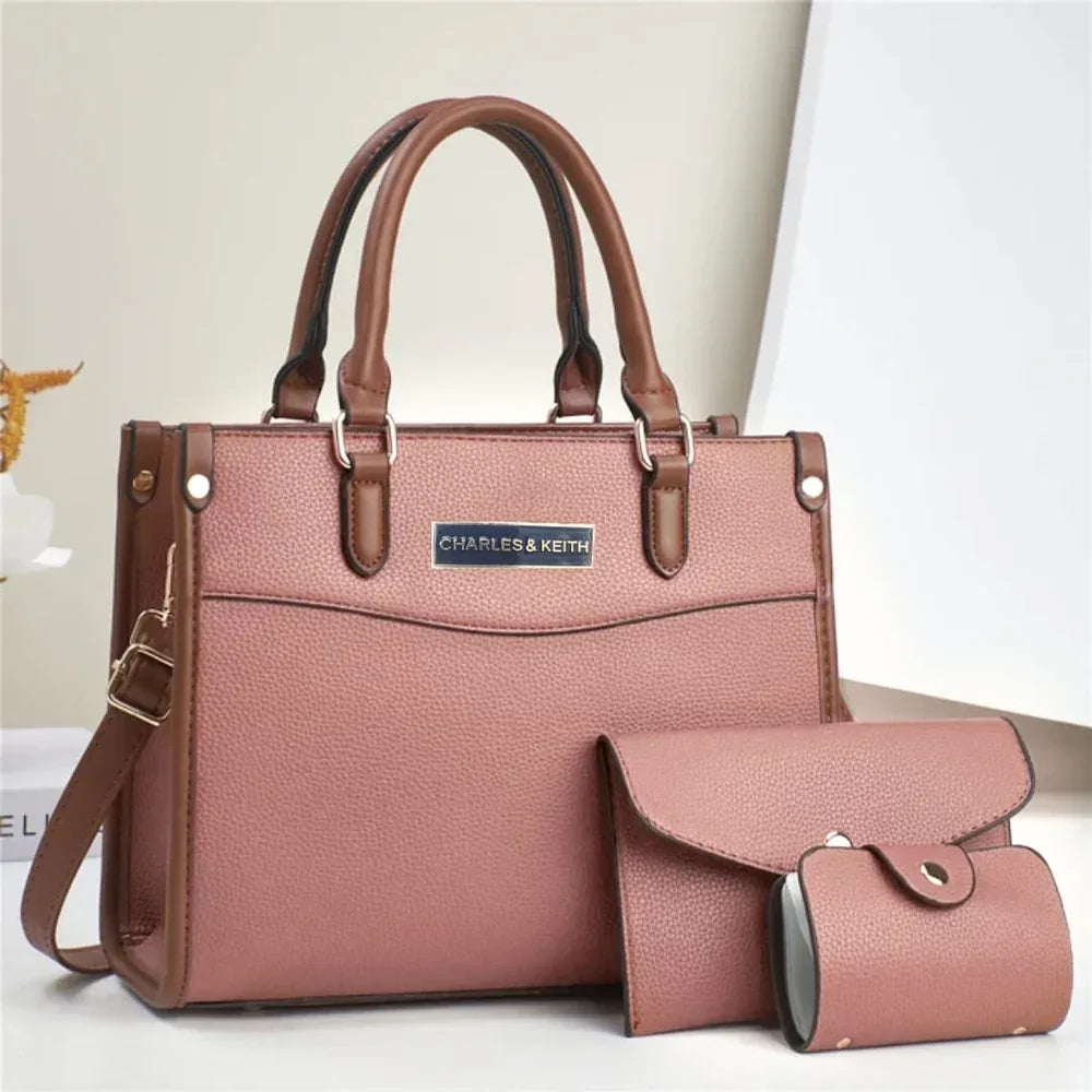 Satchel Bag (Trio) - Bagsberry.pk