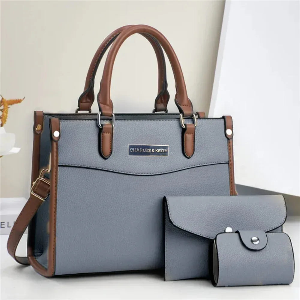 Satchel Bag (Trio) - Bagsberry.pk