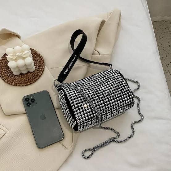 Diamond Shoulder Bag - Bagsberry.pk