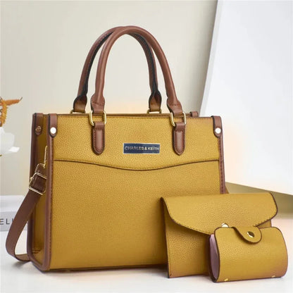 Satchel Bag (Trio) - Bagsberry.pk