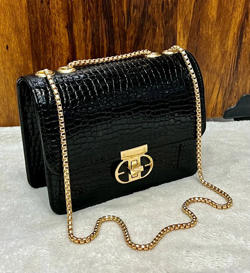 The Textured Crossbody - Bagsberry.pk