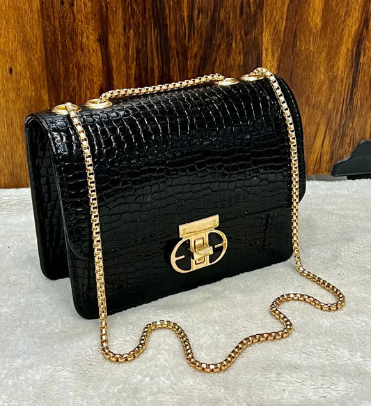 The Textured Crossbody - Bagsberry.pk