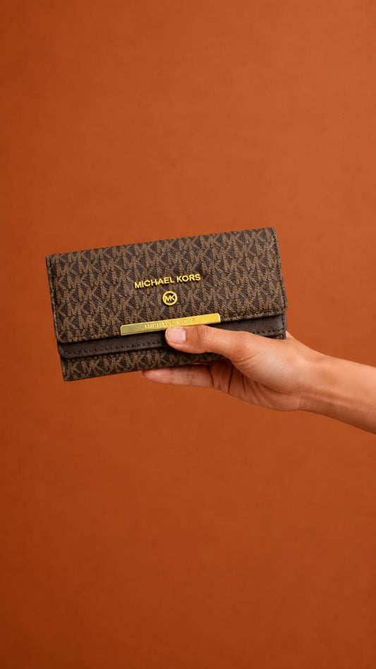 Long Quilted Wallet