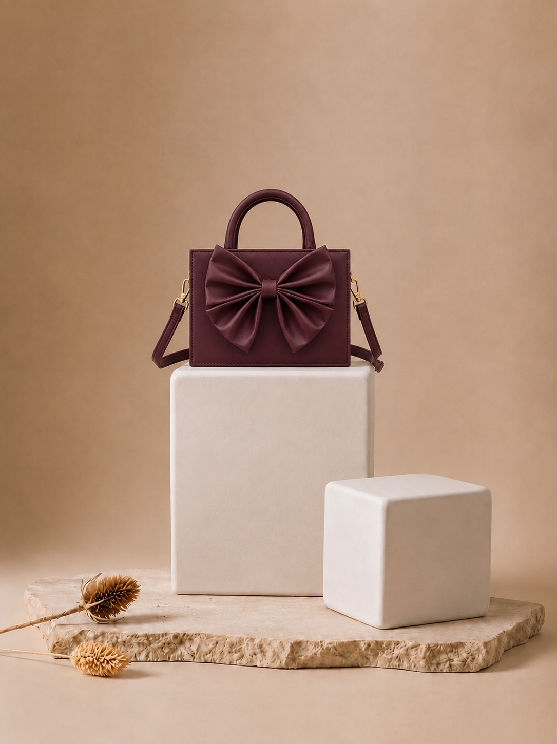 bow handbag