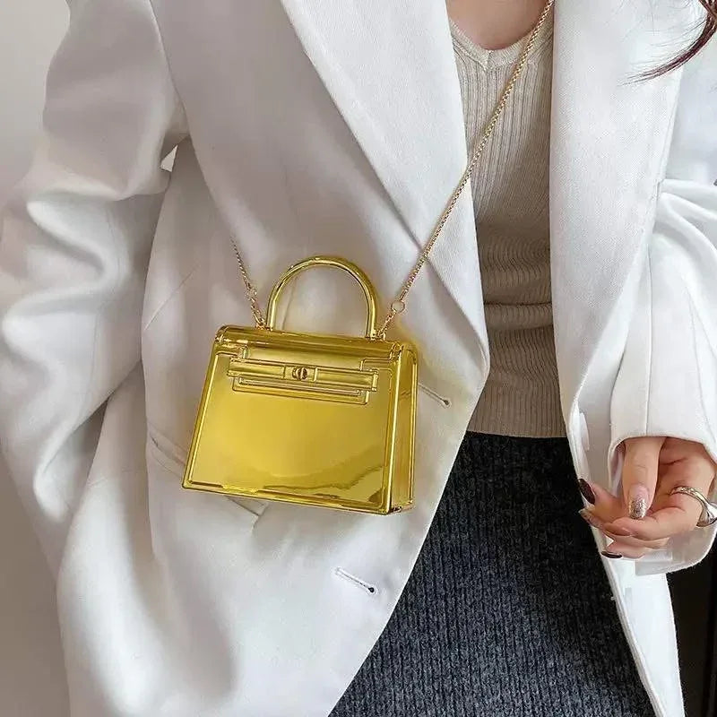 Metalic Her Crossbody - Bagsberry.pk