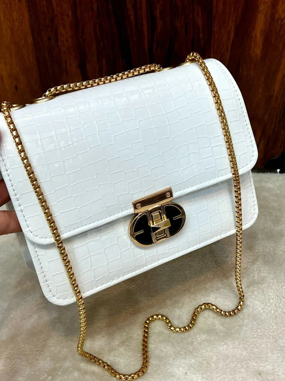 The Textured Crossbody - Bagsberry.pk