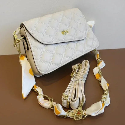 White Noir Crossbody - Bagsberry.pk