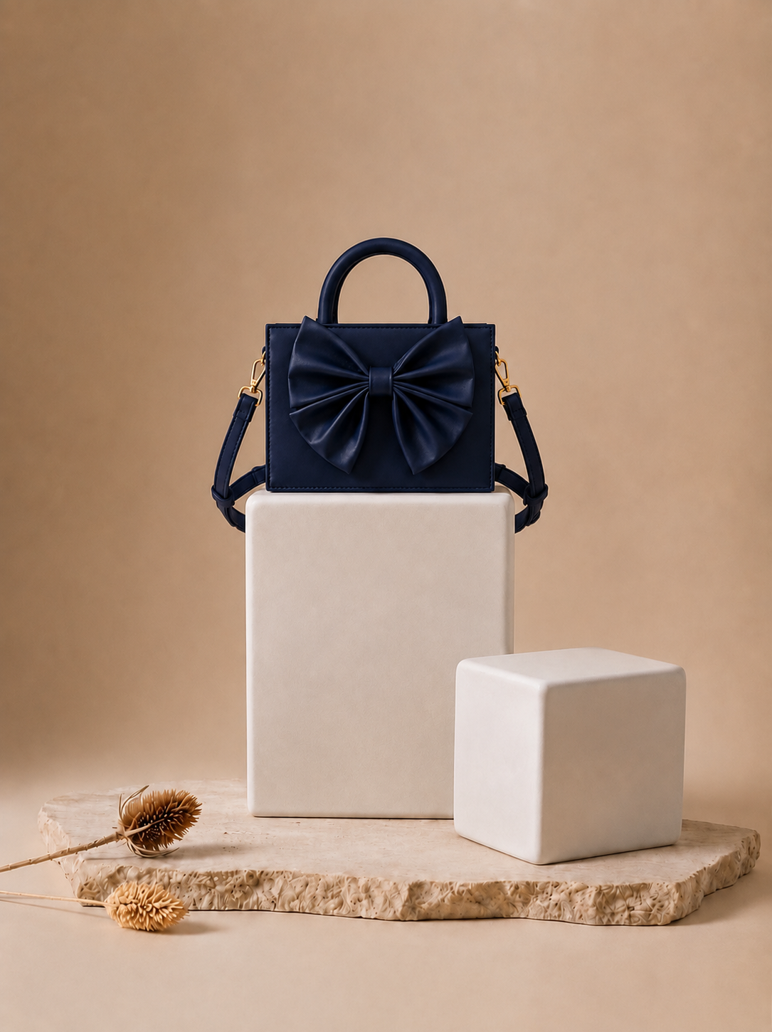 bow handbag