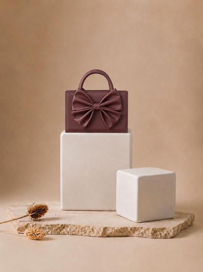 bow handbag