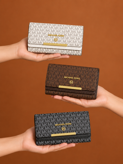 Long Quilted Wallet