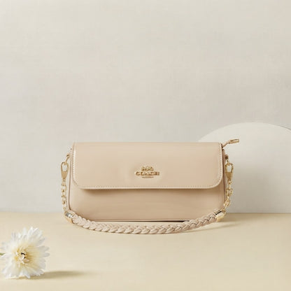 Glossy Chain Handbag