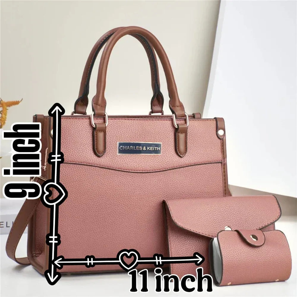 Satchel Bag (Trio) - Bagsberry.pk