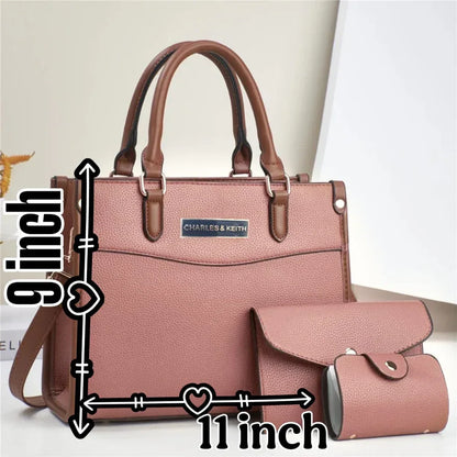Satchel Bag (Trio) - Bagsberry.pk