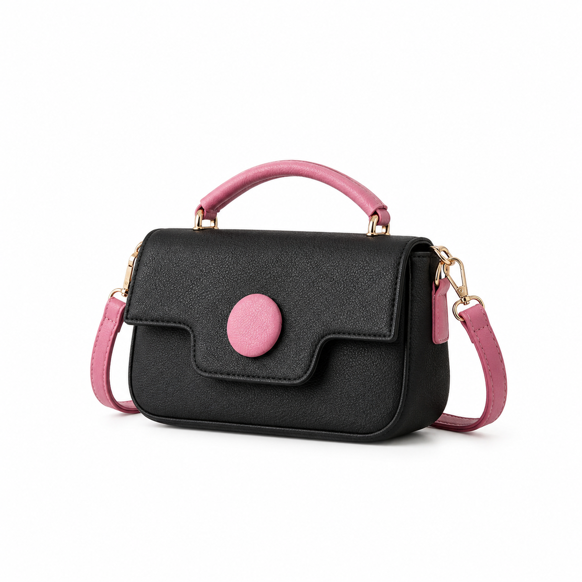 Dot Satchel Crossbody
