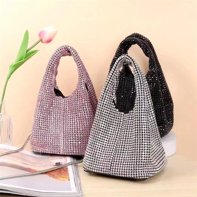 Rhinestone satchel bag - Bagsberry.pk