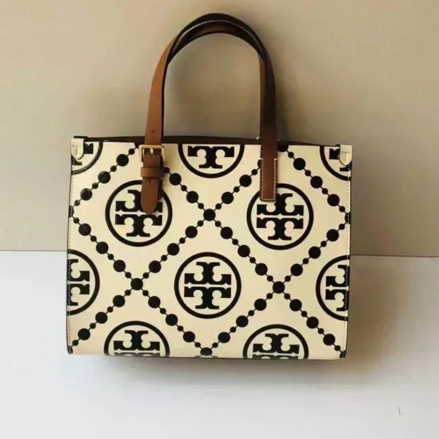 Classic Pattern Tote - Bagsberry.pk