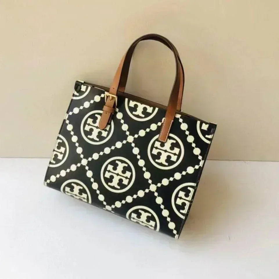 Classic Pattern Tote - Bagsberry.pk