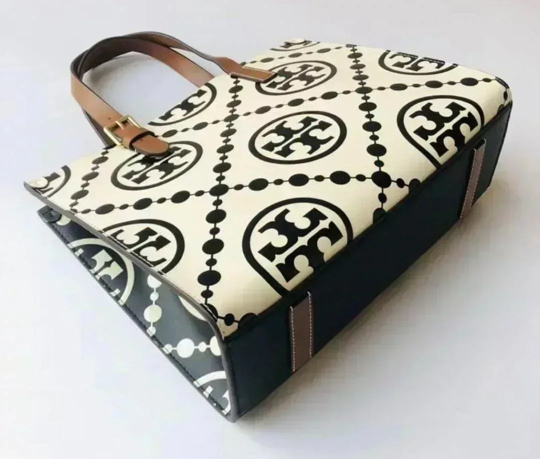 Classic Pattern Tote - Bagsberry.pk