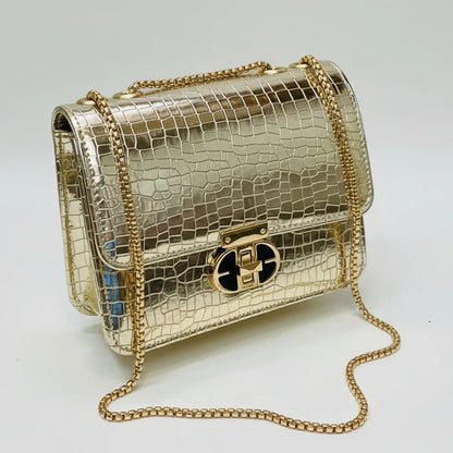 crocodile crossbody - Bagsberry.pk