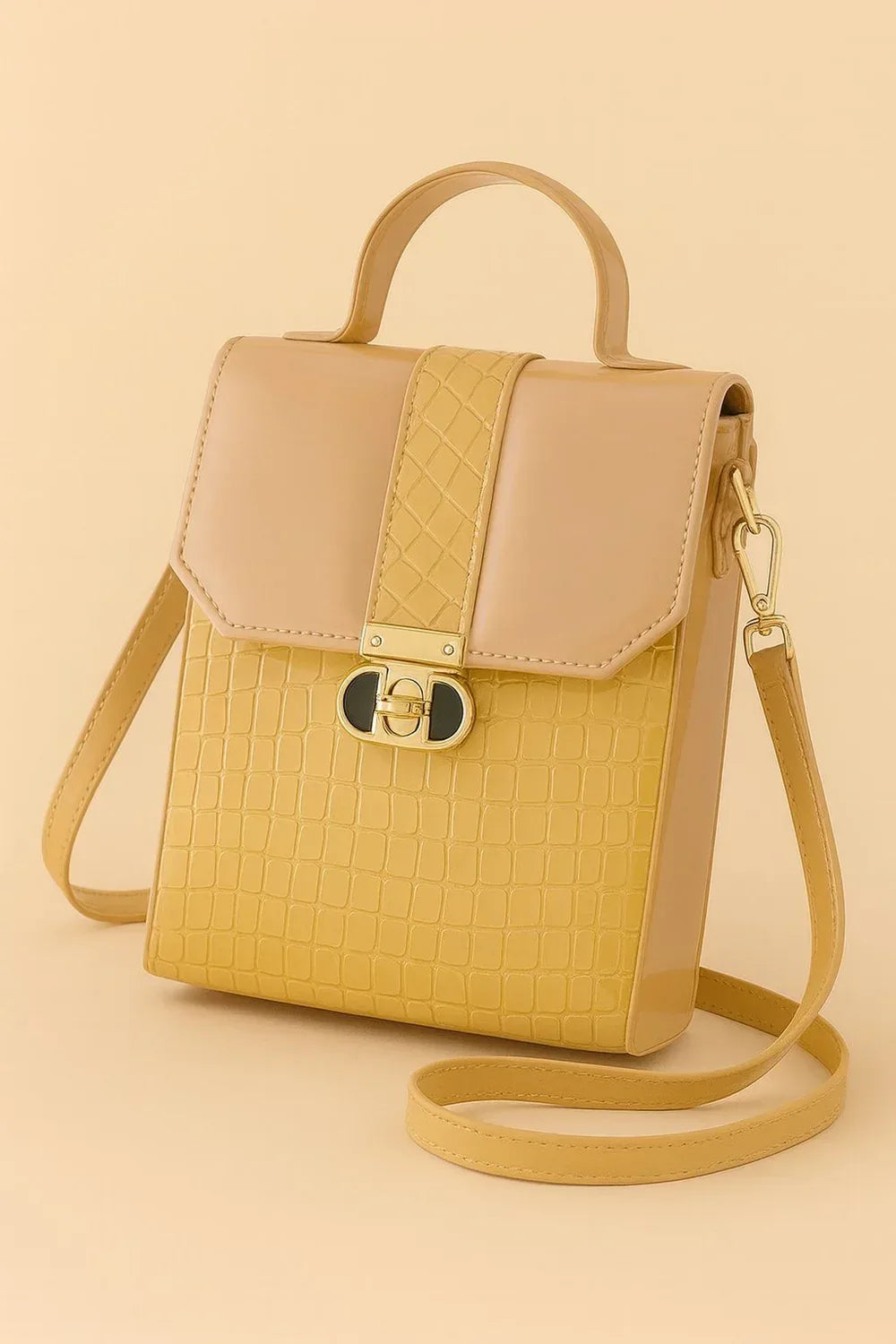 Croco Crossbody - Bagsberry.pk