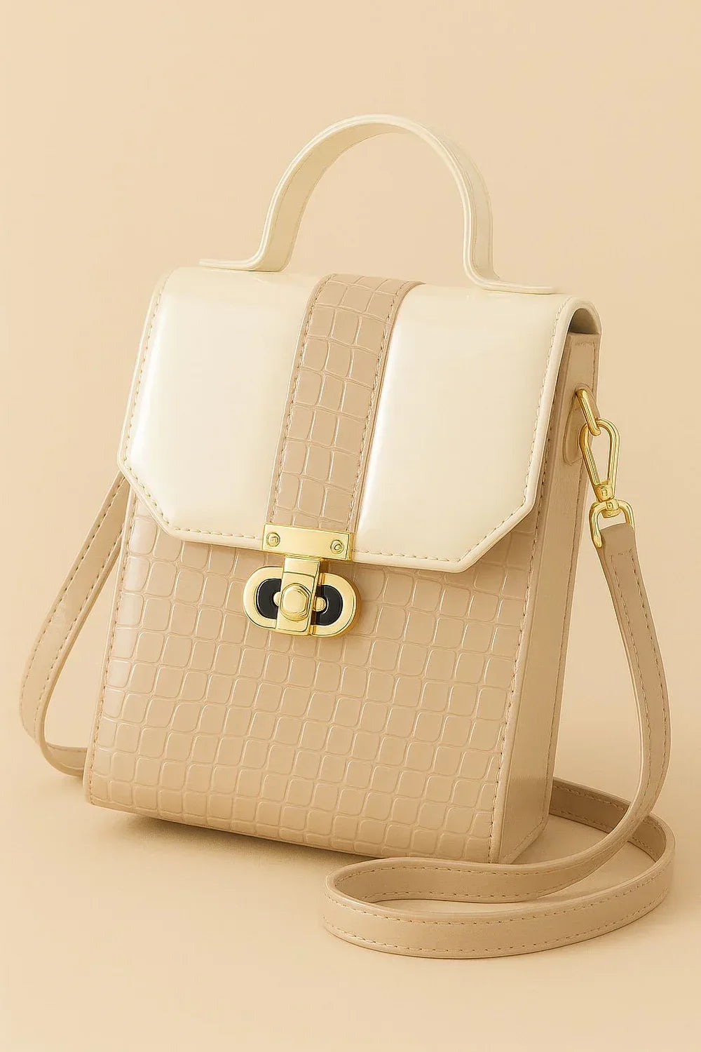 Croco Crossbody - Bagsberry.pk