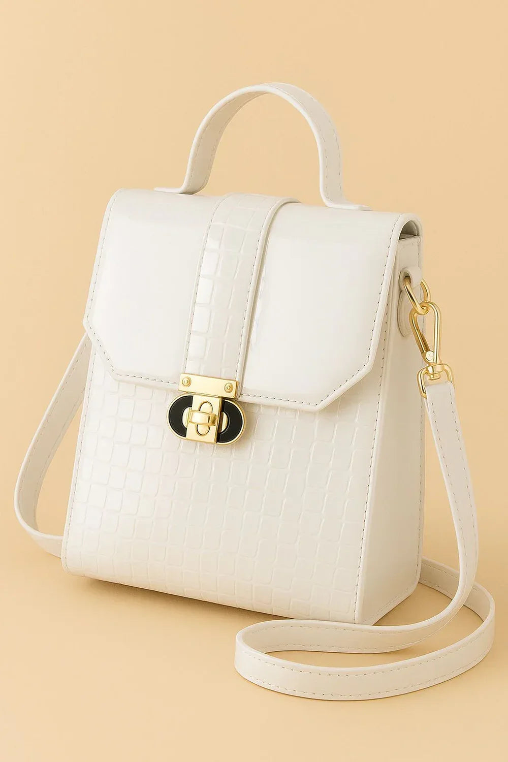 Croco Crossbody - Bagsberry.pk